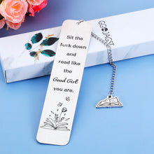 Load image into Gallery viewer, GGOJAGST Funny Bookmark for Book Lovers Women Christmas Stocking Stuffers Girl Gift for Women Her Friends Spicy Reader Book Club Bookmark Gift Birthday Valentines Day Gift