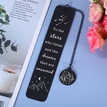 Load image into Gallery viewer, Inspirational Bookmark Gift for Women Men Acotar Merchandise for Teens Girls Boys Acotar Bookmark for Book Lover Bookish Readers Friend Christmas Birthday Stocking Stuffers for Her Him