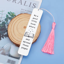 Load image into Gallery viewer, Funny Bookmark for Girl Women, Bookmark for Book Lover Bookish Bookworm Nerd, Christmas Stocking Stuffer Birthday Day Gift, Best Friends Gift, Book Markers for Women, Spicy Reader Book Club