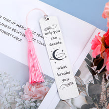 Load image into Gallery viewer, Inspirational Acotar Bookmark Gift for Women Men Christmas Stocking Stuffers for Her Him Acotar Merchandise Uplifting Bookmark for Book Lover Bookish Readers Friend Birthday Gift