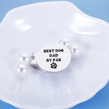 Load image into Gallery viewer, Dog Dad Gift Best Dog Dad by Par Golf Ball Marker for Men with Magnetic Hat Clip Stocking Stuffers for Christmas Birthday Gifts for Dog Lover Golf Accessories Gift for Dog Dad Funny Golf Lover Gift