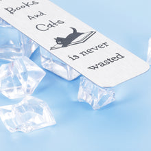 Load image into Gallery viewer, Cat Bookmark for Women Men, Book Lover Gift for Cat Lovers, Christmas Stocking Stuffer for Kids Teen Girls Boys Women Men, Cute Book Markers for Friend Birthday, Book Club Reading Gift for Reader