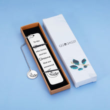 Load image into Gallery viewer, Inspirational Bookmark Gift for Book Lover Acotar Merchandise for Women Men Christmas Birthday Stocking Stuffers for Her Him Acotar Bookmark for Bookish Readers Friend