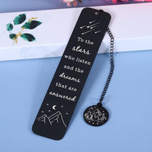 Load image into Gallery viewer, Inspirational Bookmark Gift for Women Men Acotar Merchandise for Teens Girls Boys Acotar Bookmark for Book Lover Bookish Readers Friend Christmas Birthday Stocking Stuffers for Her Him