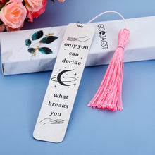 Load image into Gallery viewer, Inspirational Acotar Bookmark Gift for Women Men Christmas Stocking Stuffers for Her Him Acotar Merchandise Uplifting Bookmark for Book Lover Bookish Readers Friend Birthday Gift