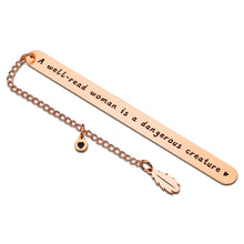 Load image into Gallery viewer, Book Marks for Reading Women Christmas Stocking Stuffers for Women Bookmark for Book Lovers Best Gift for Female Friend Reading Gifts Birthday Valentines Gift for Bookworm Book Club