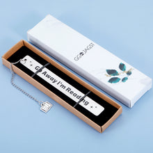 Load image into Gallery viewer, Funny Bookmark for Book Lover, Stocking Stuffers for Women Men, Book Markers for Women Girls Friend Teacher Kids, Reader Book Club Birthday Day Gift, Funny Bookmark with Chain