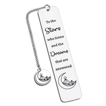 Load image into Gallery viewer, Inspirational Bookmark Gift for Book Lover Acotar Merchandise for Women Men Christmas Birthday Stocking Stuffers for Her Him Acotar Bookmark for Bookish Readers Friend