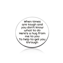 Load image into Gallery viewer, Gift for Women Men Inspirational Gift for Son Daughter from Mom Birthday Valentines Off to College Gift for Boys Girls Friends Stress Relief Gifts for Him Her Pocket Hug Token