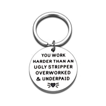 Load image into Gallery viewer, Funny Coworker Gift Keychain for Women Men Office Going Away Leaving Farewell Good Bye Gifts for Colleagues Boss Friends Retirement Promotion Thank You Appreciation Gifts for Him Her Labor Day