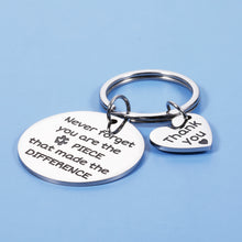 Load image into Gallery viewer, Boss Day Gifts for Women Men Boss Keychain for Colleague Workmate Retirement Farewell Going Away Inspirational Present for Coworker Employee Leaving Work Office Birthday Christmas Gifts for Him Her