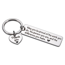 Load image into Gallery viewer, Coworker Leaving Gifts Keychain for Colleague Friends Boss Going Away Farewell Good Bye Retirement Thank You Appreciation Birthday Work Office Christmas Thanksgiving Gifts Women Men Inspirational