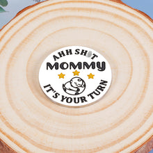 Load image into Gallery viewer, Funny New Parents Decision Coin Pregnancy Gift for First Time Mom Dad Baby Shower Gifts for Mom Dad to Be Newborn Baby Gift Birthday Mothers Fathers Day Christmas for Women Men Coin Gift Double Sided