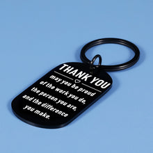 Load image into Gallery viewer, Coworker Leaving Gifts for Women Men Keychain Employee Staff Appreciation Gifts Bulk Team Office Farewell Going Away Goodbye Thank You Retirement Inspirational Christmas Gifts for Female Coworker Boss