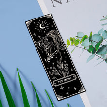 Load image into Gallery viewer, Tarot the Moon Bookmark Book Lovers Birthday Gifts for Women Men Bookmarks for Friend Bookish Female Christmas Gifts for Kids Teenage Girls Mom Daughter Her Stocking Stuffers Book Club Gift Bookmarker