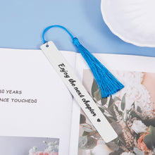 Load image into Gallery viewer, Bookmark Retirement Gifts for Women Men Book Lover Coworker Leaving New Job Gifts for Women Friends Christmas Inspirational Graduation Book Marks Gifts for Teen Boys Girls Students Her Book Club Gift