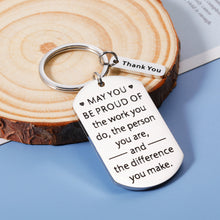 Load image into Gallery viewer, Coworker Farewell Gifts Employee Appreciation Christmas Keychain Going Away Thank You Gifts for Women Boss Colleague Friend Coach Mentor Birthday Retirement Leaving Work Office Holiday Gifts Boss Day