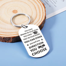 Load image into Gallery viewer, 2022 Graduation Gifts Back to School Keychain for Him Her Middle High School College Students Class of 2022 Senior Grad PHD MasterGraduates Inspirational Gifts for Women Men Boy Girl Son Daughter