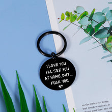 Load image into Gallery viewer, Funny Gifts for Husband Yellowstone Keychain Gifts from Wife Valentines Day Gifts for Him Men Boyfriend Birthday Anniversary Christmas for Hubby Fiance Couple I Love You