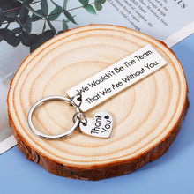 Load image into Gallery viewer, Boss Manager Supervisor Team Leader Appreciation Gifts for Women Men Thank You Keychain Gift for Soccer Baseball Swimming Coach Leader Coworker Leaving Going Away Retirement Birthday Christmas Gift