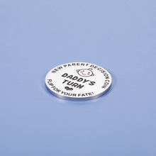 Load image into Gallery viewer, New Mom Dad Parent Decision Coin Gifts Funny Pregnancy Gifts for First Time Mommy Daddy to be Women Birthday Christmas Mother to be 1st Mothers Day Gifts New Baby Gifts Double-Sided