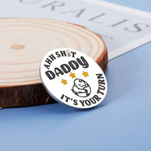 Load image into Gallery viewer, Funny New Parents Decision Coin Pregnancy Gift for First Time Mom Dad Baby Shower Gifts for Mom Dad to Be Newborn Baby Gift Birthday Mothers Fathers Day Christmas for Women Men Coin Gift Double Sided