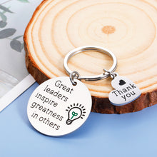 Load image into Gallery viewer, Boss Keychain Gifts for Women Men Lady Boss Leaders PM Thank You Gifts for Supervisor Mentor Manager Christmas Birthday Boss Day Valentine Retirement Leaving Gifts Office Keychain for Him Her Coworker