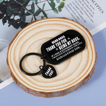 Load image into Gallery viewer, Funny Boss Keychain Gifts for Men Women Leaders Supervisor Mentor Manager Director Christmas Birthday Boss Day Anniversary Holiday Leaving Retirement Gifts Office Gifts for Coworkers Him Her