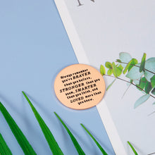 Load image into Gallery viewer, Pocket Hug Token Keepsake for Friends Family You are Braver Than You Believe Isolation Lockdown Social Distancing Love Gift Miss You Note Double-Sided Inspirational Gifts for Daughter Son Boys Girls