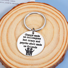 Load image into Gallery viewer, Coworker Leaving Gifts for Women Men Funny Goodbye Keychain for Colleague Workmate Retirement Farewell Going Away Present Employee Boss Day Leaving Away Goodbye Christmas Gifts for Him Her