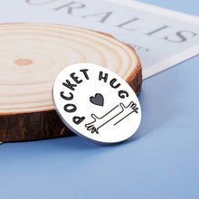 Load image into Gallery viewer, Boss Day Gift Token for Women Men Boss Leader Inspirational Pocket Hug for Manager Supervisor Mentor Coworker Birthday Christmas Retirement Leaving Stocking Stuffers Appreciation Gifts for Him Her