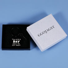 Load image into Gallery viewer, Gifts for Coworkers Employee Appreciation Christmas Keychain Office Gifts for Colleague Team Player Leaving Going Away Thank you Farewell Goodbye Retirement Gifts for Coworker Friends Holiday Boss Day