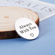 Load image into Gallery viewer, Pocket Hug Token Keepsake for Friend Missing You Gift for Him her Long Distance Relationship Isolation Lockdown Quarantine Gift Social Distancing Double-Sided Back to School Gift for Boy Girl