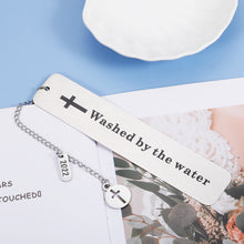 Load image into Gallery viewer, Baptism Gifts for Girl Boys Bookmark Gift for First Communion Christening Gifts for Goddaughter Godson Godchild Baby Girl Adult Baptism Gifts for Women Men Friends Catholic Gifts Religious Bookmarks