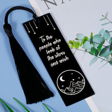 Load image into Gallery viewer, ACOTAR Bookmark with Tassel Birthday Gifts for Friends Female Bookish Inspirational Gifts for Women Book Lovers Christmas Bookmarks Gifts for Kids Readers Daughter Stocking Stuffers Book Club Gift