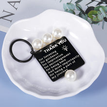 Load image into Gallery viewer, Appreciation Keychain Gifts for Boss Mentor Leader Supervisor Thank You Gift for Teacher Coach Going Away Farewell Goodbye Gifts for Coworker Christmas Birthday Retirement Gift for Mentor