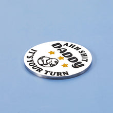 Load image into Gallery viewer, Funny New Parents Decision Coin Pregnancy Gift for First Time Mom Dad Baby Shower Gifts for Mom Dad to Be Newborn Baby Gift Birthday Mothers Fathers Day Christmas for Women Men Coin Gift Double Sided