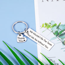 Load image into Gallery viewer, Boss Manager Supervisor Team Leader Appreciation Gifts for Women Men Thank You Keychain Gift for Soccer Baseball Swimming Coach Leader Coworker Leaving Going Away Retirement Birthday Christmas Gift