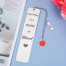 Load image into Gallery viewer, Teacher Appreciation Gifts for Women, Bookmarks for Teachers with Chain Thank You Gifts from Students Best Teacher Gifts 2022 Graduation Gifts Appreciation for Her
