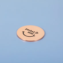 Load image into Gallery viewer, Pocket Hug Token Keepsake for Friends Family You are Braver Than You Believe Isolation Lockdown Social Distancing Love Gift Miss You Note Double-Sided Inspirational Gifts for Daughter Son Boys Girls