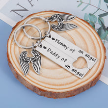Load image into Gallery viewer, Loss of Baby Memorial Keychain Sympathy Gifts for Infant Child Loss Miscarriage Mommy Daddy of an Angel Keepsake Bereavement Stillborn Pregnancy Loss Gifts Remembrance Key Chain Jewelry