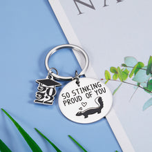 Load image into Gallery viewer, 2022 Graduation Gifts Back to School Keychain for Him Her Middle High School College Students Class of 2022 Senior Grad PHD MasterGraduates Inspirational Gifts for Women Men Boy Girl Son Daughter