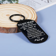 Load image into Gallery viewer, I Love You Gifts for Him Anniversary Birthday Valentines Day Christmas Keychain Gifts for Husband Boyfriend Fiance Him Men from Wife Girlfriend Engagement Wedding Present for Groom Couple