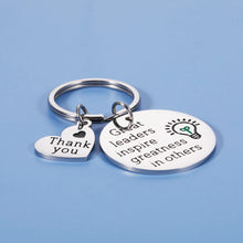 Load image into Gallery viewer, Boss Keychain Gifts for Women Men Lady Boss Leaders PM Thank You Gifts for Supervisor Mentor Manager Christmas Birthday Boss Day Valentine Retirement Leaving Gifts Office Keychain for Him Her Coworker