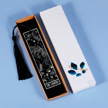 Load image into Gallery viewer, Tarot Bookmark Book Lovers Birthday Gifts for Women Men Bookmarks with Tassels for Friend Bookish Daughter Female Christmas Gifts for Kids Teenage Girls Her Stocking Stuffers Book Club Gift Bookmarker