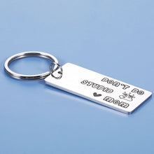 Load image into Gallery viewer, Funny Gifts for Kids Don't Do Stupi St Keychain for Son Daughter from Mom Graduation Gifts for Teen Boy Girl Friend High school College Birthday Christmas Valentine Gift from Mother to Kids Gag Gift
