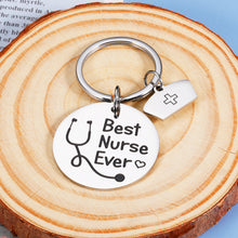 Load image into Gallery viewer, Inspirational Nurse Gift for Women Nurse Appreciation Keychain Gifts for RN Nurses Practitioner Pendant Thank You Charm for Nursing School Student Graduation Birthday Christmas Nurse’s Day Gift Female
