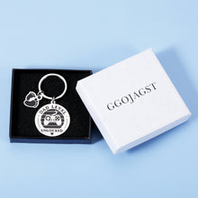 Load image into Gallery viewer, New Dad Keychain Gifts Pregnancy Announcement for Dad Husband, First Time Dad, Dad to be, Soon to be Dad Boyfriend Fathers Day Christmas Birthday Day Gifts Dad Level Unlocked Keychain