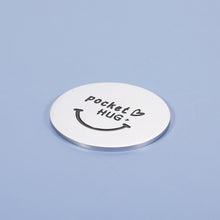 Load image into Gallery viewer, Pocket Hug Token Keepsake for Friends Family You are Braver Than You Believe Isolation Lockdown Social Distancing Love Gift Miss You Note Double-Sided Inspirational Gifts for Daughter Son Boys Girls