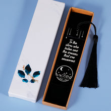 Load image into Gallery viewer, ACOTAR Bookmark with Tassel Birthday Gifts for Friends Female Bookish Inspirational Gifts for Women Book Lovers Christmas Bookmarks Gifts for Kids Readers Daughter Stocking Stuffers Book Club Gift